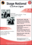 Stage des 21 et 22 janvier 2023